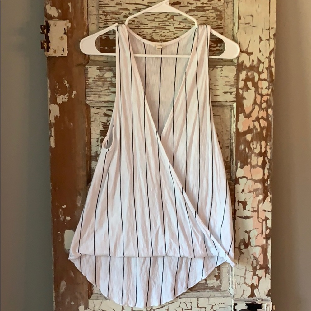 Urban outfitters front cross tank